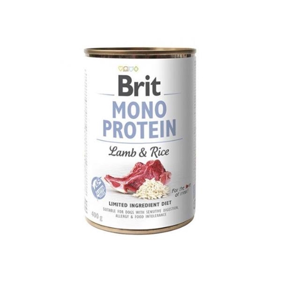 Picture of Brit Mono Protein Lamb & Rice 400g | Sensitive Dogs